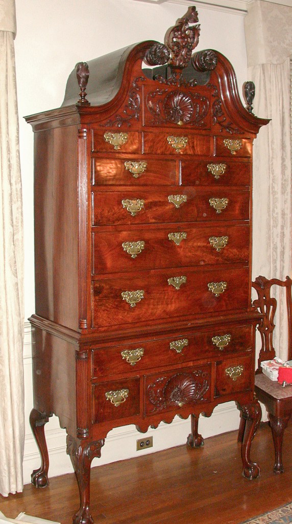 High chest, made in Philadelphia c. 1755